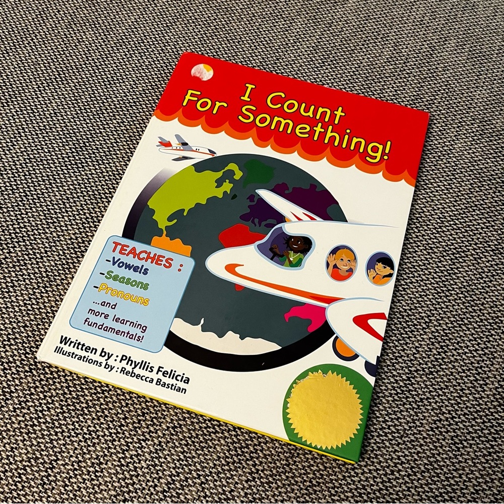 I count for something kids learning book
